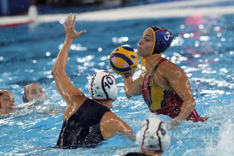 US women’s water polo team handed a rare loss at the Paris Olympics