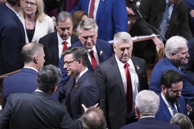 Photos capture the Republicans push to pass Trump tax cuts as opposition fails