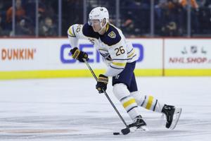 Rasmus Dahlin scores 2 and sets up 1 in Buffalo Sabres 8-2 win over the New York Rangers