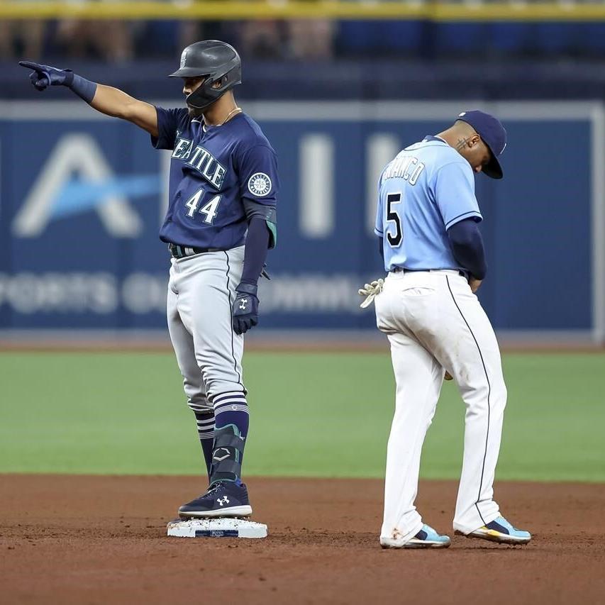 Gilbert, Frazier lead Mariners past error-prone Rays, 8-4