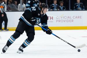 Utah Mammoth center Logan Cooley is out at least 8 weeks with a lower-body injury