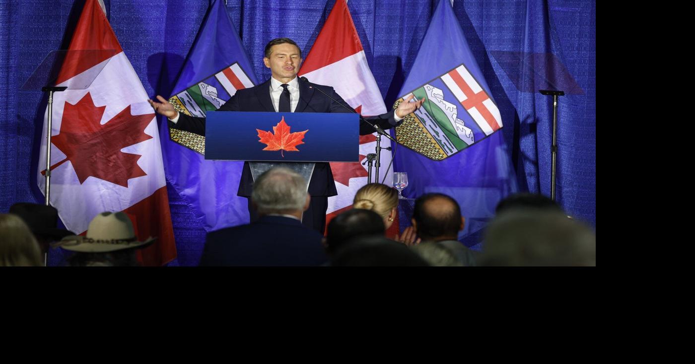 Poilievre set to speak on national unity in Edmonton ahead of separation referendum