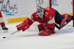 Reinhart scores in OT as Panthers down Blue Jackets 2-1