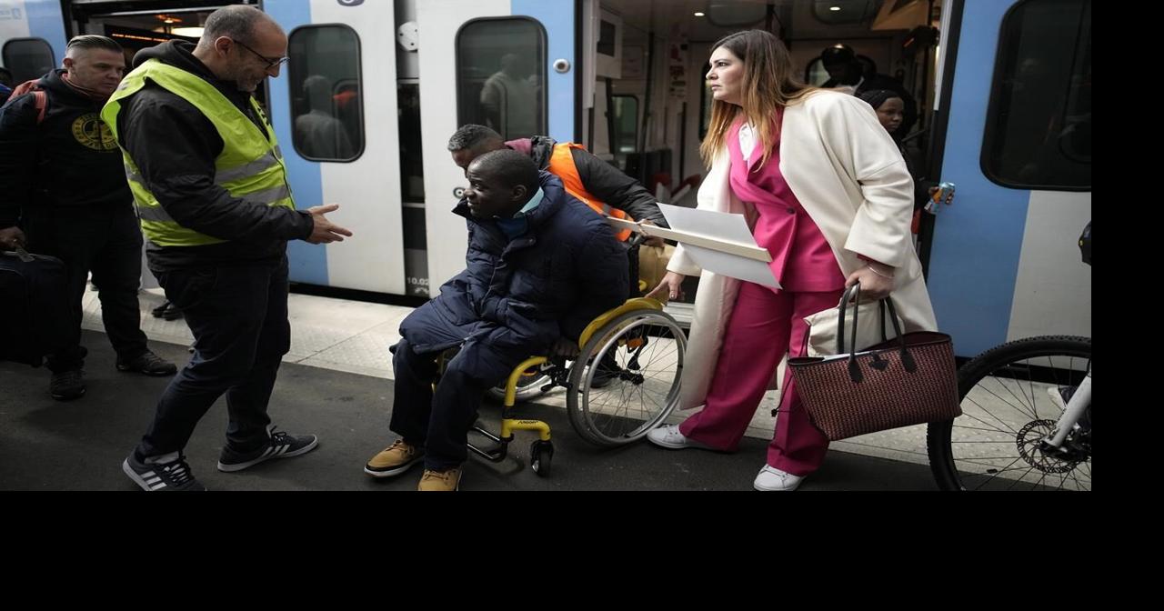 Disabled rights protests before Paris Olympics draw pledges