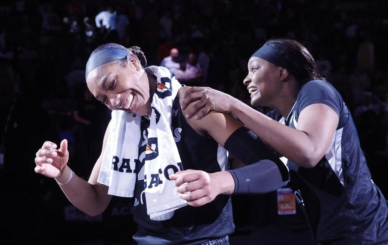 A'ja Wilson shocked at becoming first WNBA player with a 30-20 double-double
