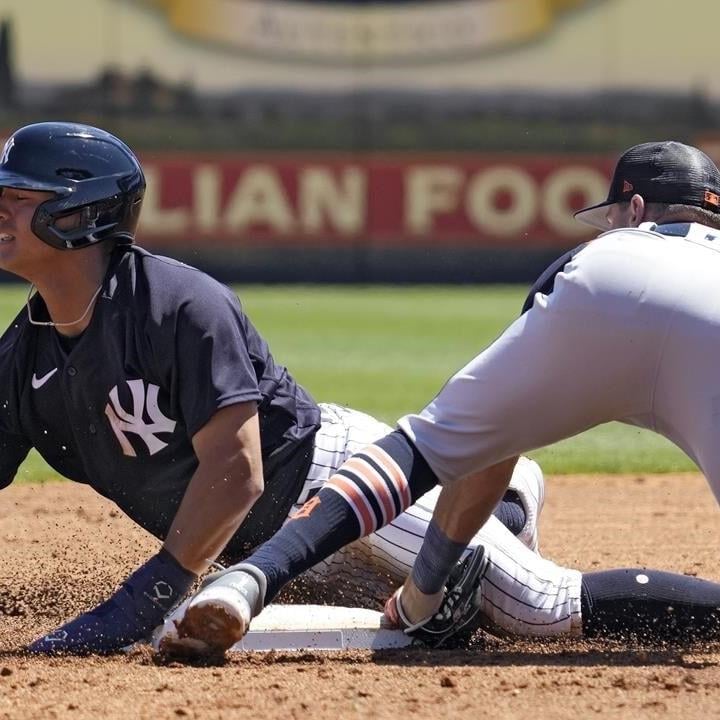 Rookie Anthony Volpe wins Yankees' starting shortstop job - CBS