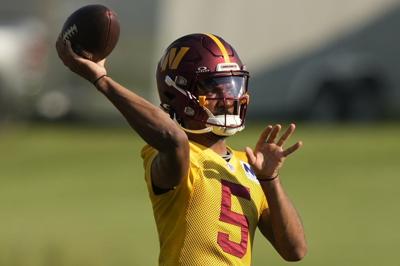 Commanders QB Jayden Daniels will not play in exhibition opener against the Patriots