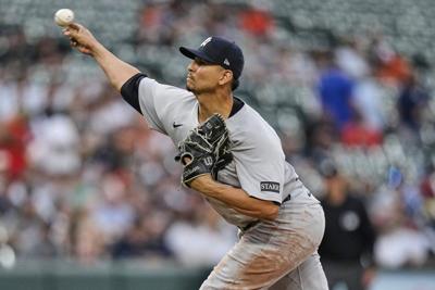 Depleted Braves acquire pitcher Carlos Carrasco from Yankees for cash considerations