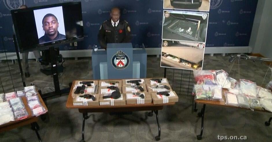 Toronto police arrest 7 and seize more than a dozen firearms in three ...