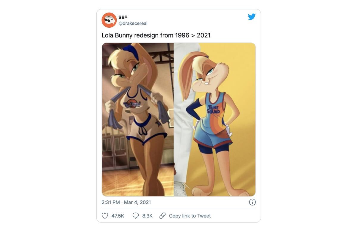 The case for sexy Lola Bunny Why redrawing a beloved Space Jam