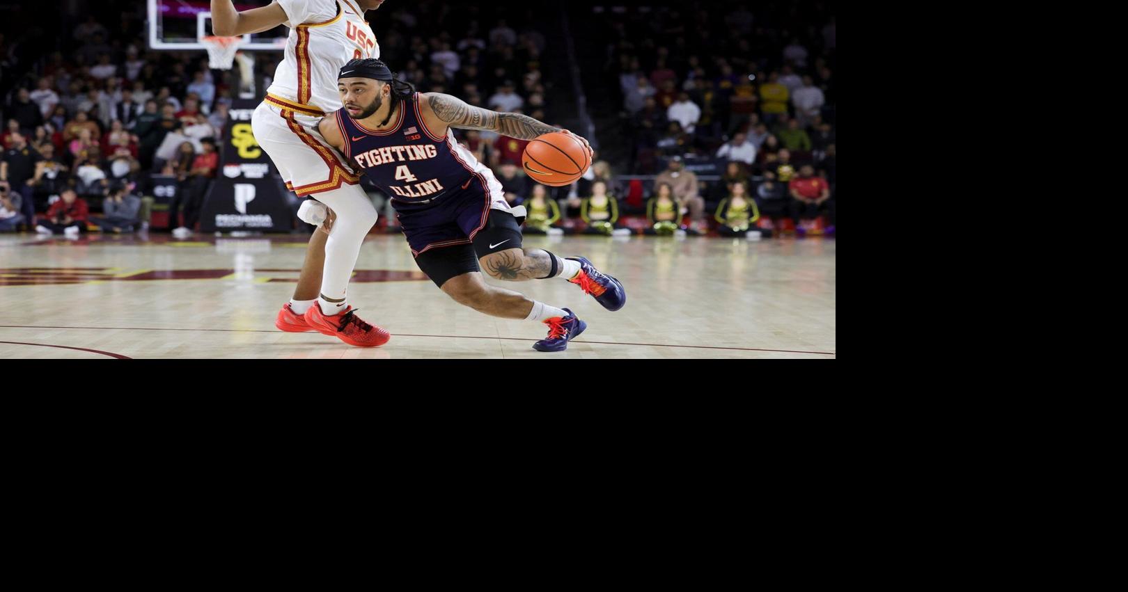 No. 10 Illinois overwhelms USC by 36 points, cruising to its 14th win in 16 games