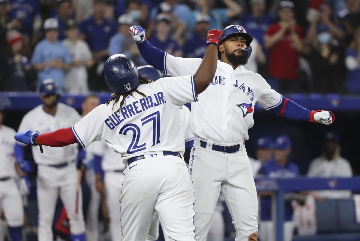 Vladimir Guerrero Jr. Signed "Ooo Canada" Blue Blue Jays