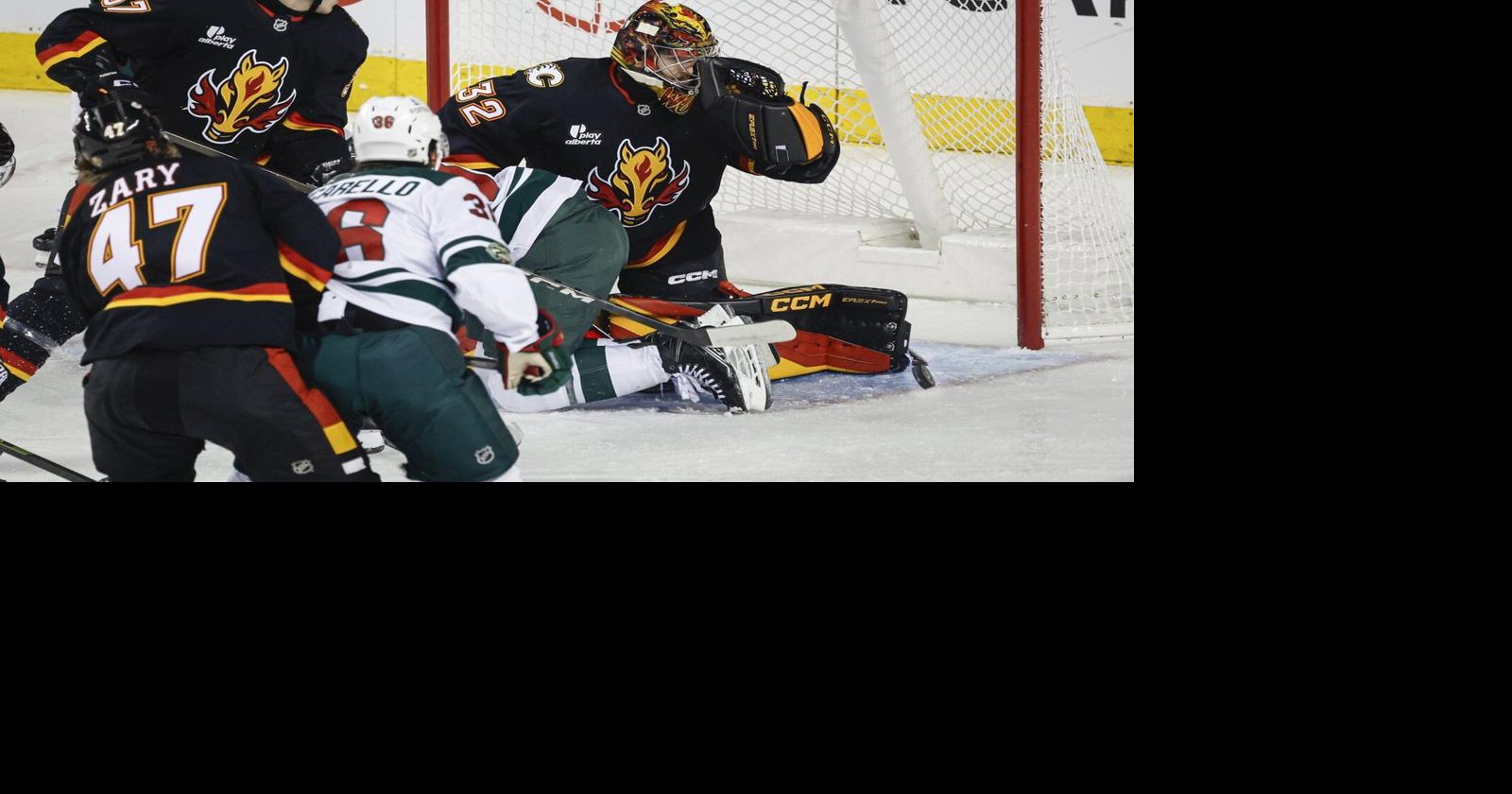 Backup stint a reset for Calgary Flames goaltender Dustin Wolf