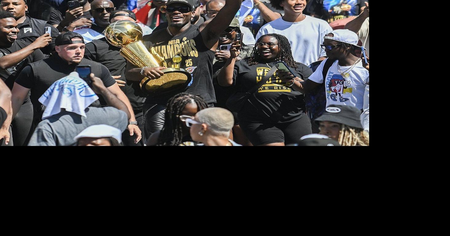 ‘Lu the champ’: Fans pack Montreal North for Dort’s NBA championship parade