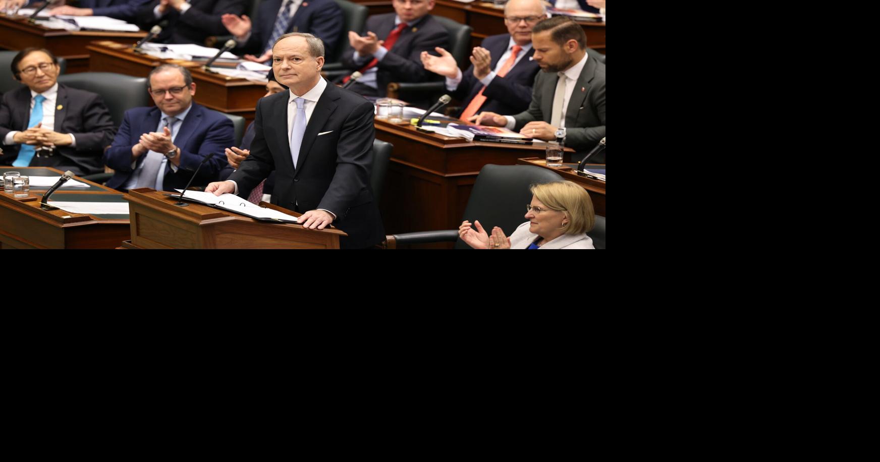 Ontario’s deficit projection dips slightly to $13.4 billion