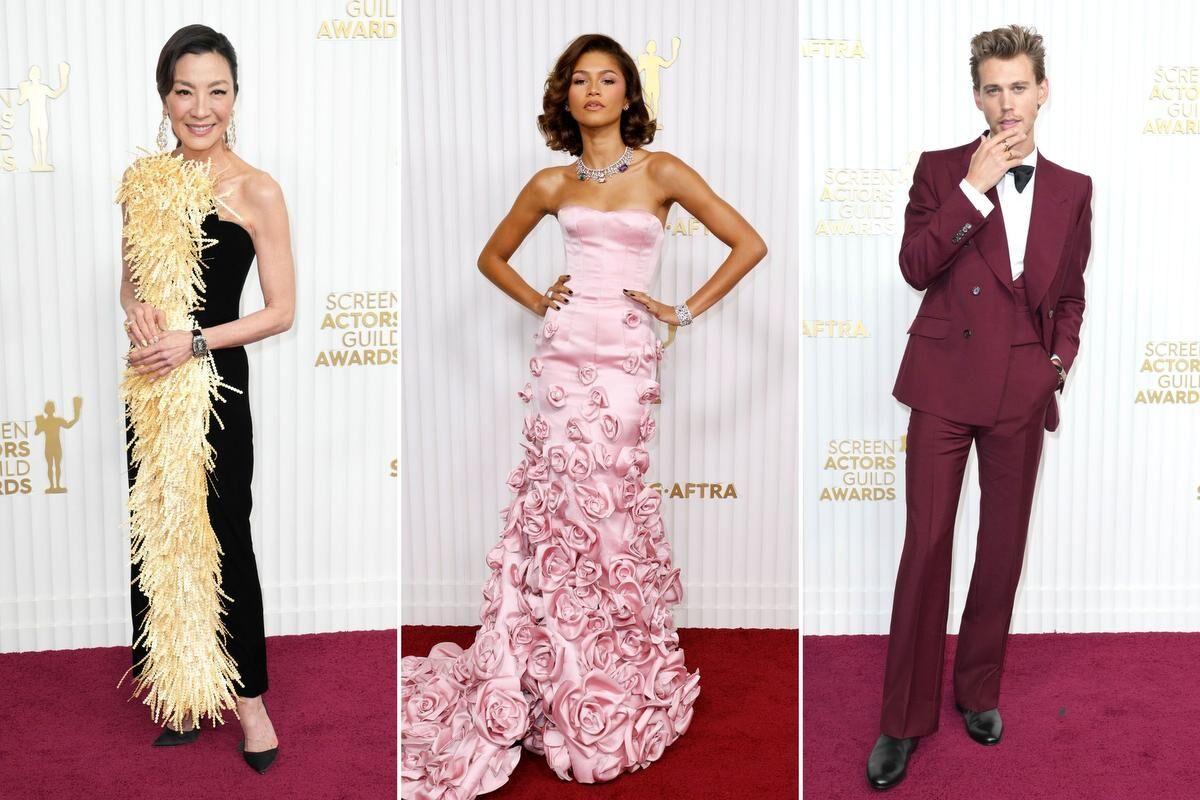 Zendaya SAG Awards 2023: Photos of Valentino, Armani Gowns