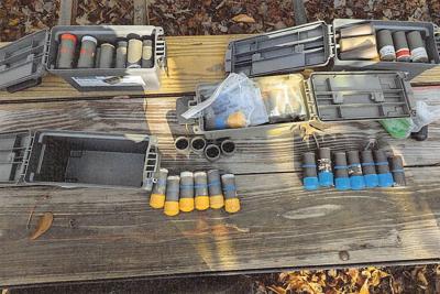 Man accused of stockpiling bombs, using Biden photo for target practice, pleads guilty