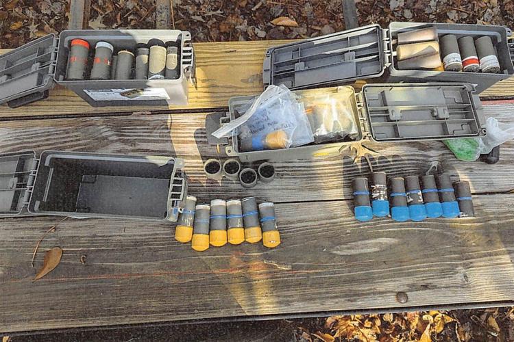 Man accused of stockpiling bombs, using Biden photo for target practice, pleads guilty
