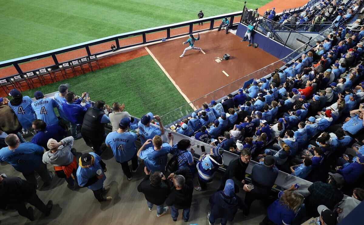 Rogers Centre bullpen area is the place to be for Blue Jays fans