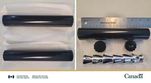 Toronto police officer charged after CBSA finds illegal firearm suppressors