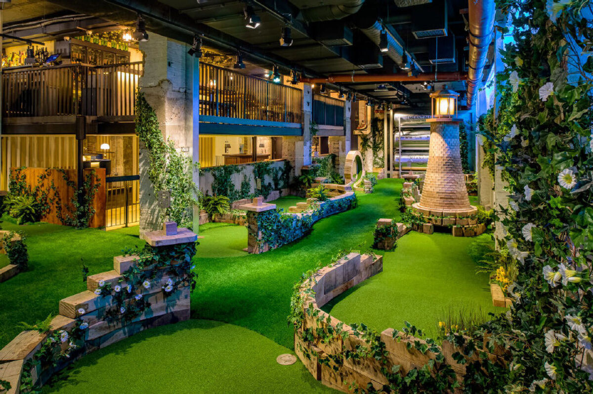 Londons hippest hangouts get visitors teed off with minigolf image pic photo