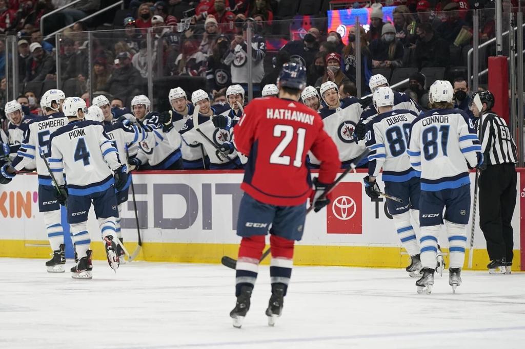 Ovechkin Scores 27th Goal, Capitals Beat Jets in Overtime - Bloomberg