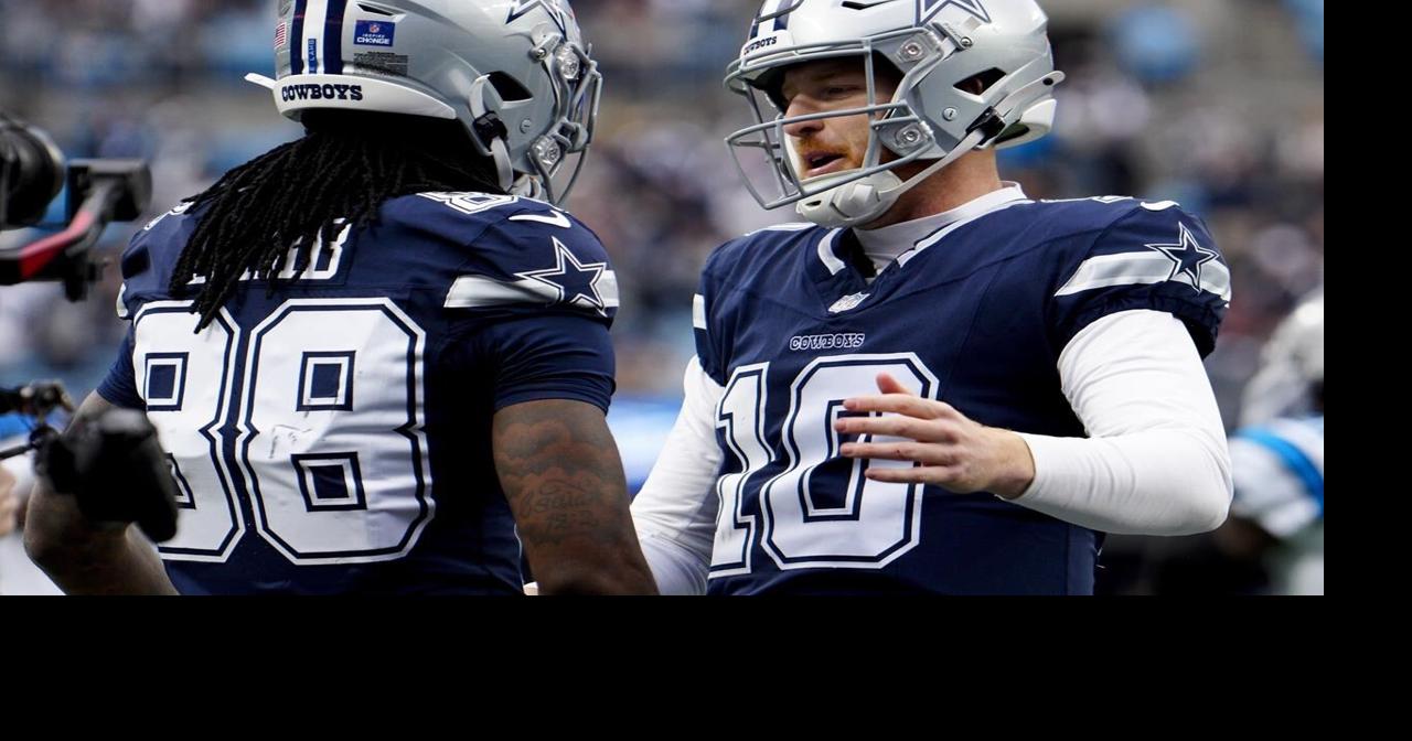 Rush throws for career-high 3 TDs, Cowboys force 4 turnovers to beat Panthers 30-14