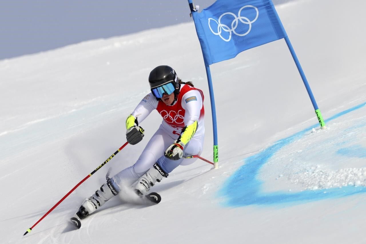 Sweden’s Sara Hector Wins Olympic GS Gold After Shiffrin Out