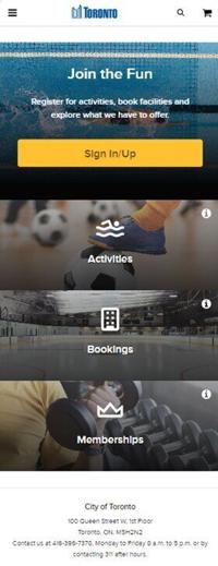 Toronto Fun Guide. Log In Revamped site for Toronto recreation programs goes live