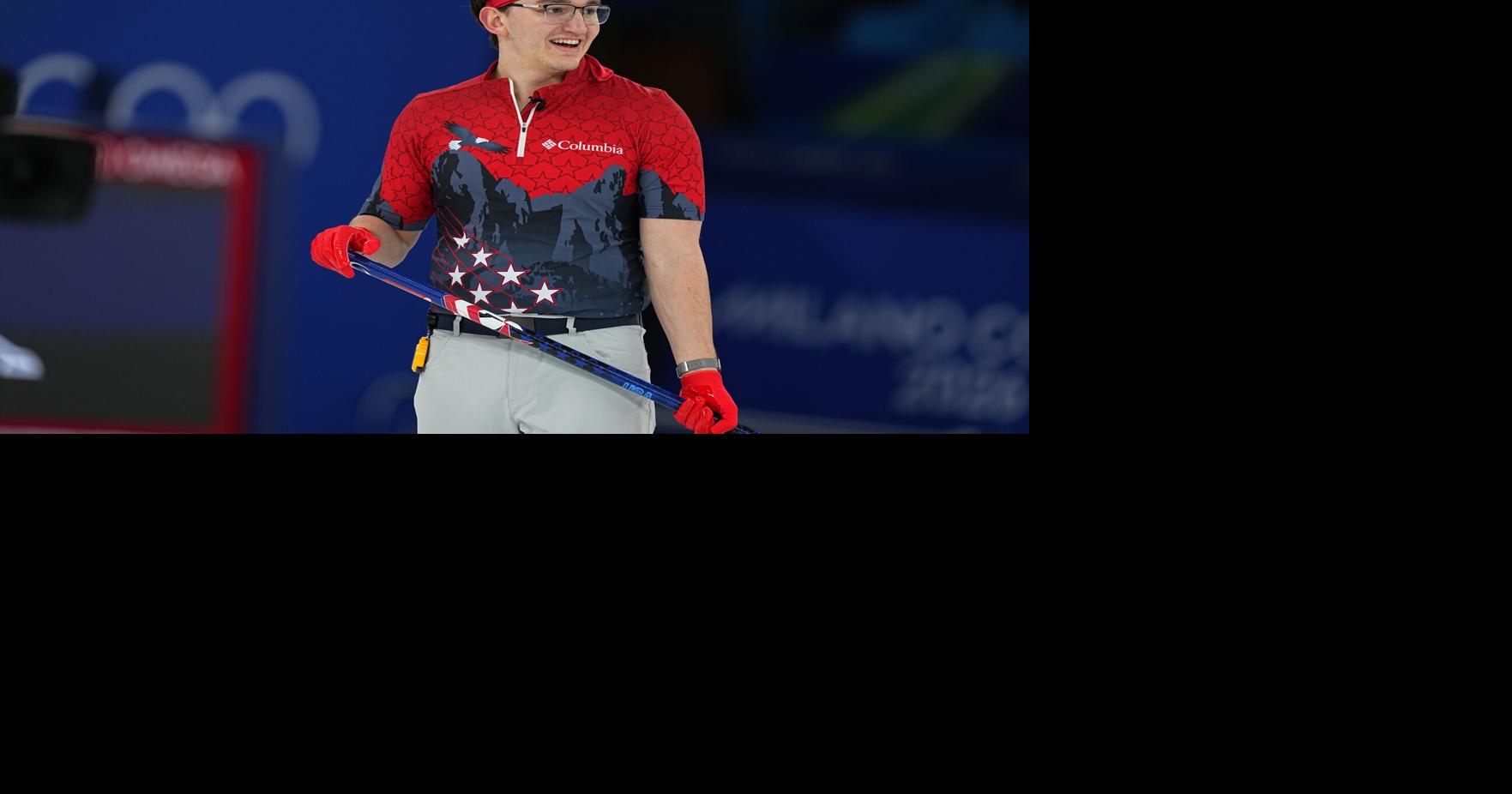 A red headband earns quirky US curling star a nod from &lsquo;Pommel Horse Guy&rsquo; at Winter Olympics
