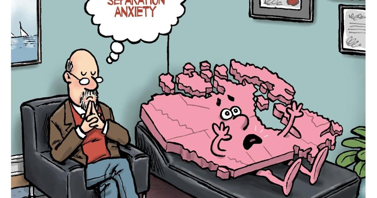 Theo Moudakis: In his latest cartoon,Theo Moudakis capture’s the ongoing anxiety facing Canadians - Toronto Star