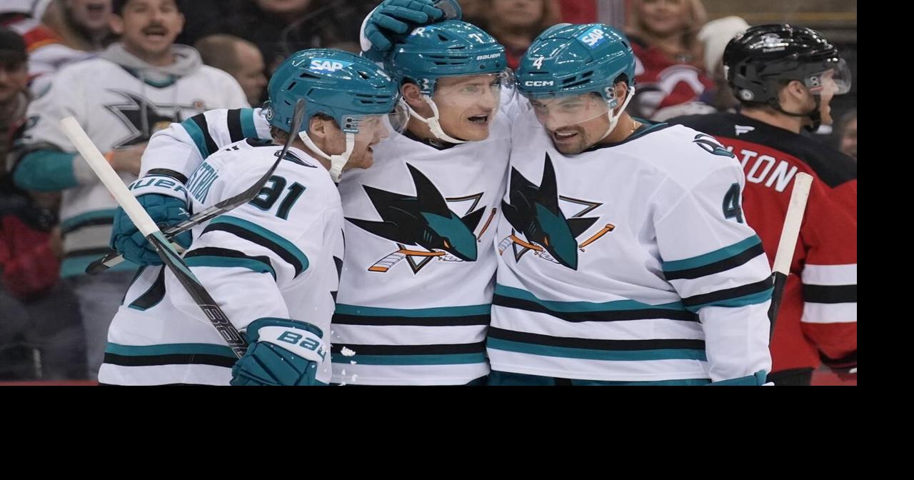 Sturm scores lone goal, Blackwood stops 44 shots and Devils edge Sharks 1-0