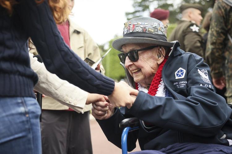 D-Day veteran and TikTok star 'Papa Jake' Larson dies at 102