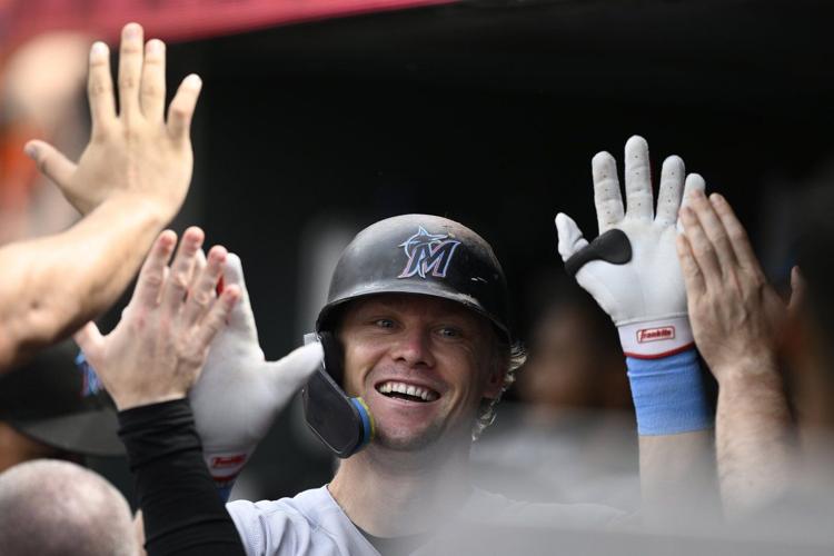 Kyle Stowers hits 3 homers, drives in 6 runs to lead Marlins past the Orioles 11-1