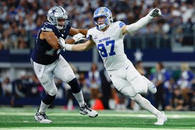 Lions DE Aidan Hutchinson says he's fully cleared in comeback from broken leg that ended last season