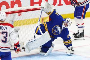 Goalie Alex Lyon's fiery demeanor fuels Buffalo Sabres' surge into 2nd round of the playoffs
