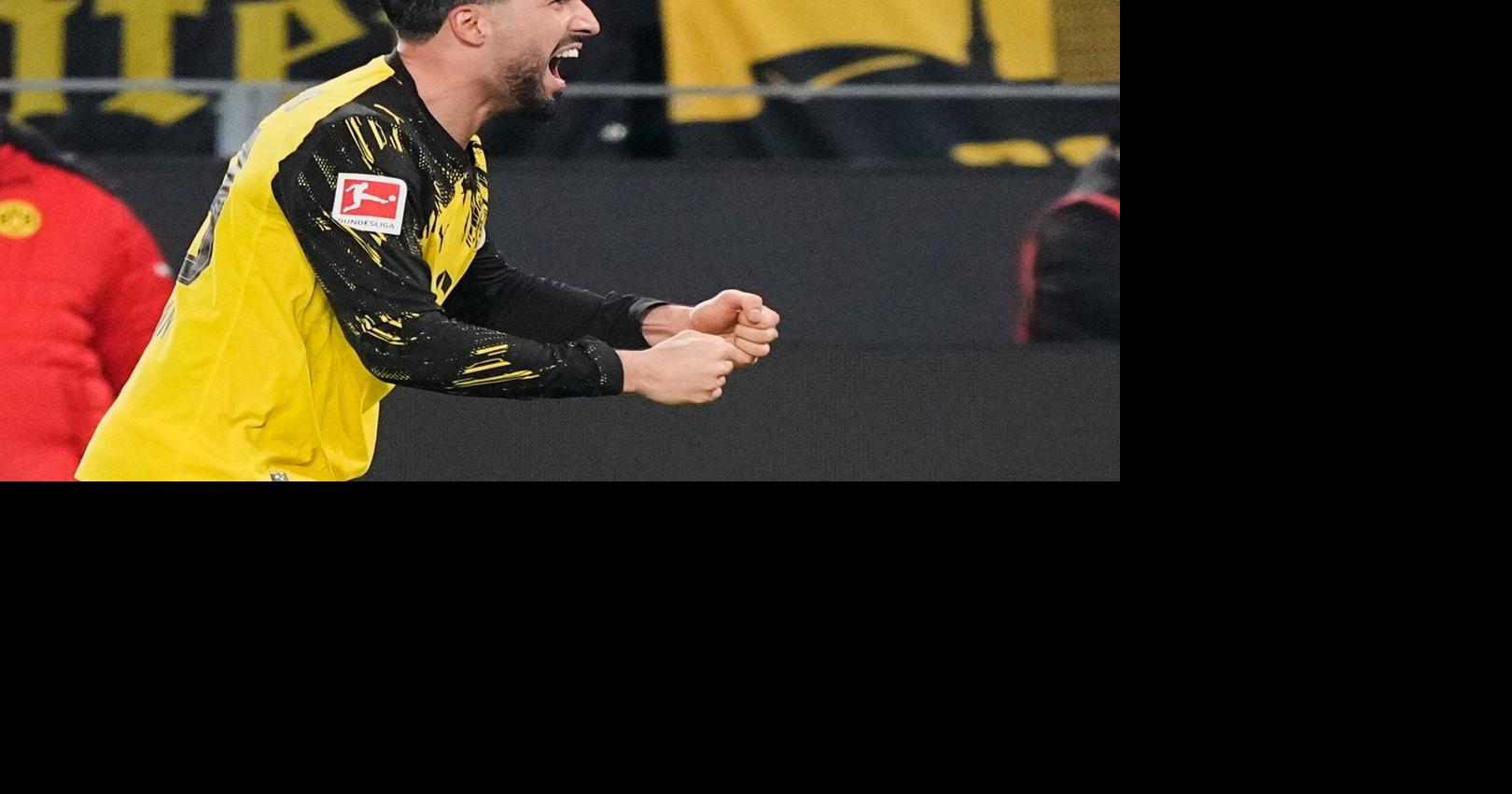 Emre Can’s late penalty gives Dortmund win before Bayern plays Leipzig in Bundesliga