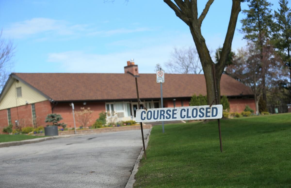 Golf players urge Ontario government to reverse course on shutdown