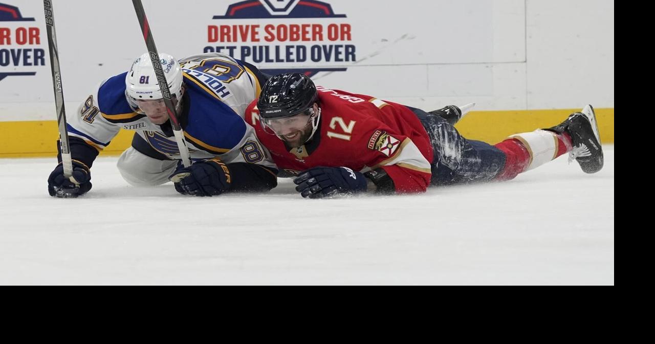 Barkov scores power-play goal late in OT, Panthers beat Blues 2-1