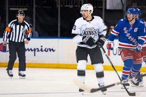 Laferriere's 3-point performance powers Kings over Rangers