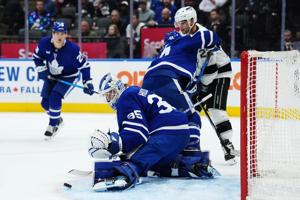 Byfield scores in OT, Kings top Leafs 4-3 and hand Toronto its fourth straight loss