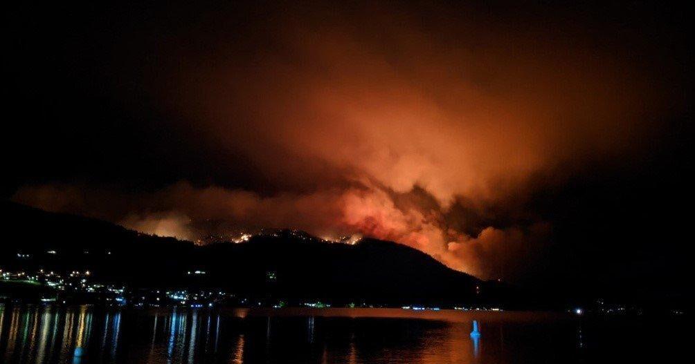 Evacuation order lifted for most homes after wildfire in B.C. Okanagan