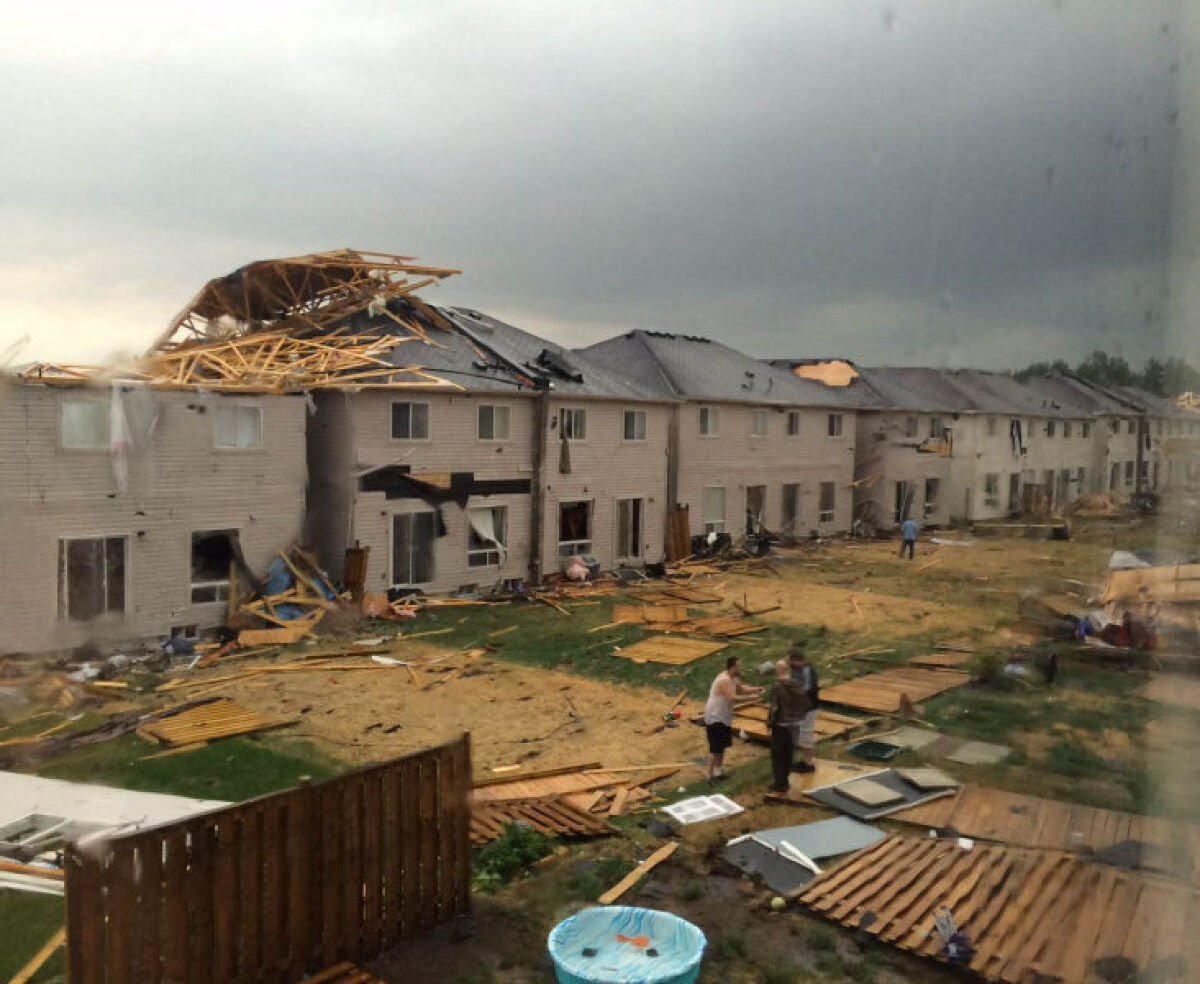 Tornado damages 100 homes in Essa township, thousands still without power picture pic image