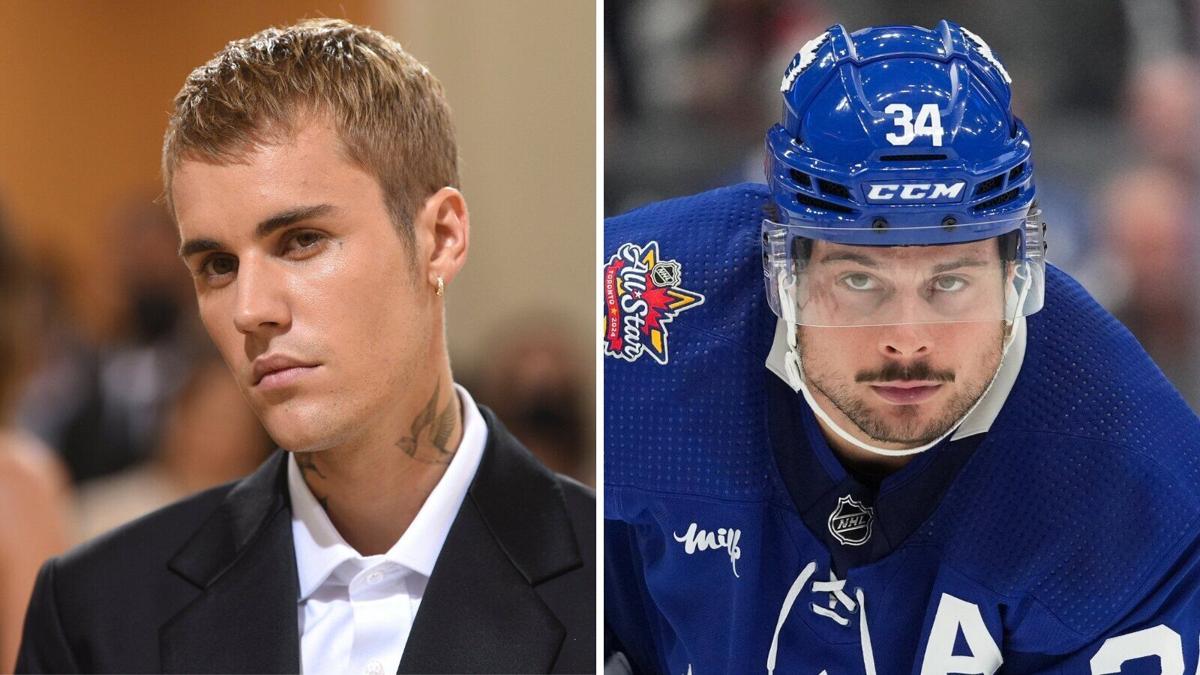 Justin Bieber's Gigantic Coat Was the Talk of the NHL All-Star Game