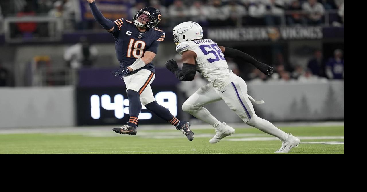 QB Caleb Williams copes with slow-starting offense as Bears losing streak hits 8 games
