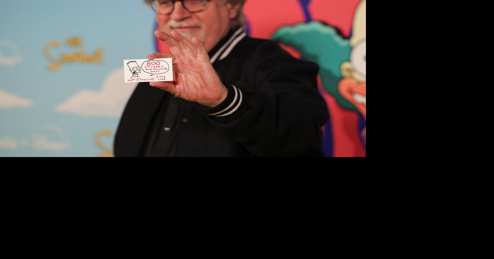 After 800 episodes, ‘The Simpsons’ creators look back – and ahead