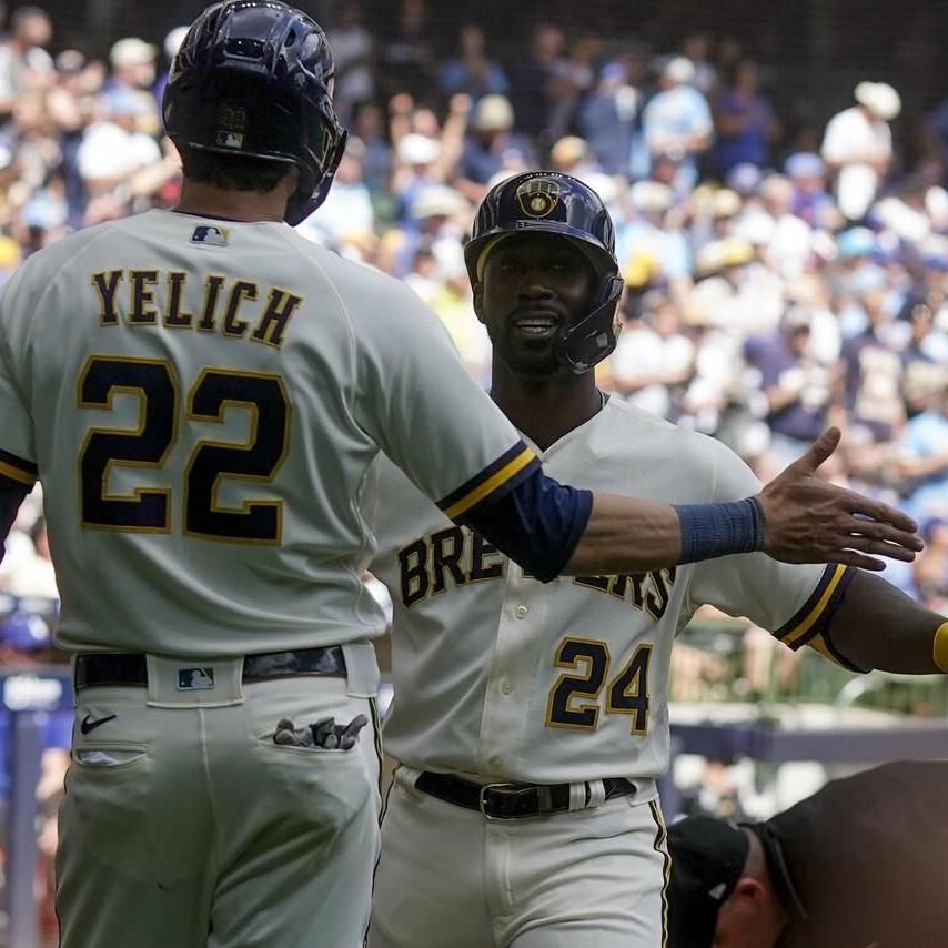 McCutchen has 19th career multi-HR game in Brewers' 5-3 win