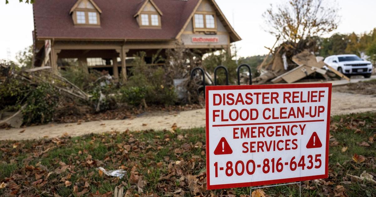 Trump’s lies cloud a North Carolina community’s recovery