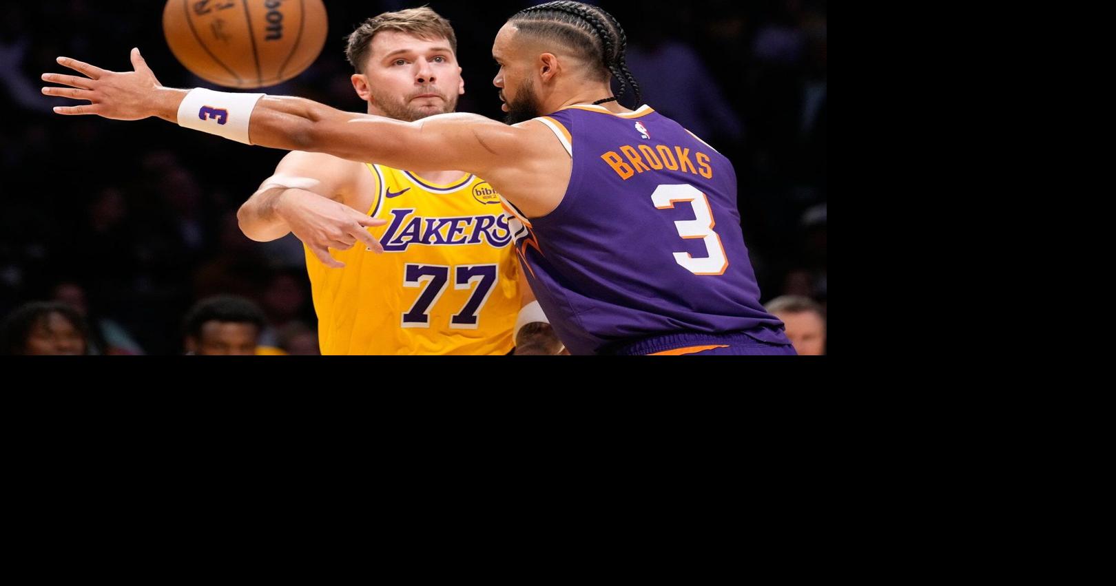 Lakers without both LeBron James and Luka Doncic for matchup with Celtics