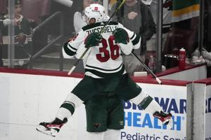 Kaprizov scores 2 of Wild's 5 power-play goals in 6-4 win over Panthers